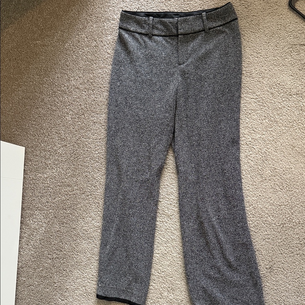 Coldwater Creek Heather Gray Straight Leg Pants